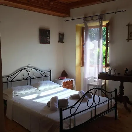 Country Traditional House In Corfu Village, Greece Sinarádes