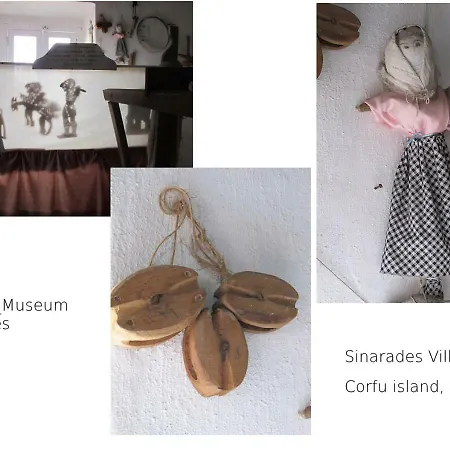 Country Traditional House In Corfu Village, Greece בית כפרי Sinarádes