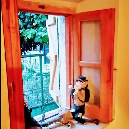 Country Traditional House In Corfu Village, Greece * Sinarádes