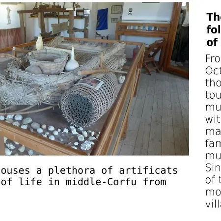 Country Traditional House In Corfu Village, Greece Casa di campagna Sinarádes