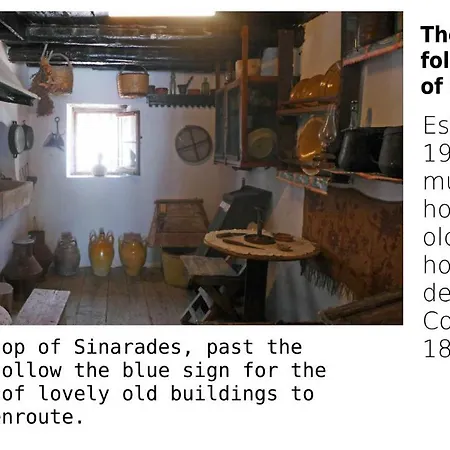 Country Traditional House In Corfu Village, Greece *