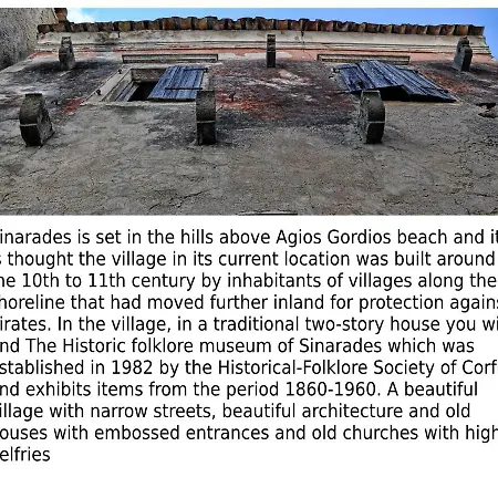 Country Traditional House In Corfu Village, Greece Casa di campagna