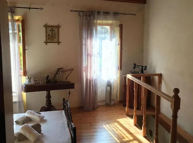 Country Traditional House In Corfu Village, Greece Sinarádes