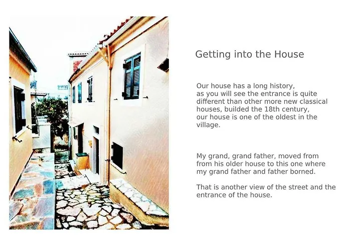Country Traditional House In Corfu Village, Greece Lantställe *
