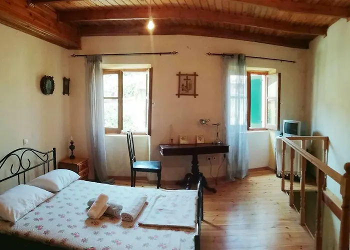 Lantställe Country Traditional House In Corfu Village, Greece