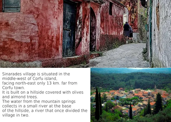 Lantställe Country Traditional House In Corfu Village, Greece